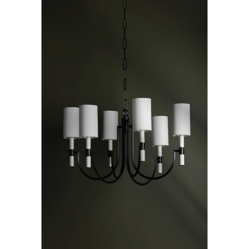 Troy F1131 Gustine 6-lt 31" Chandelier