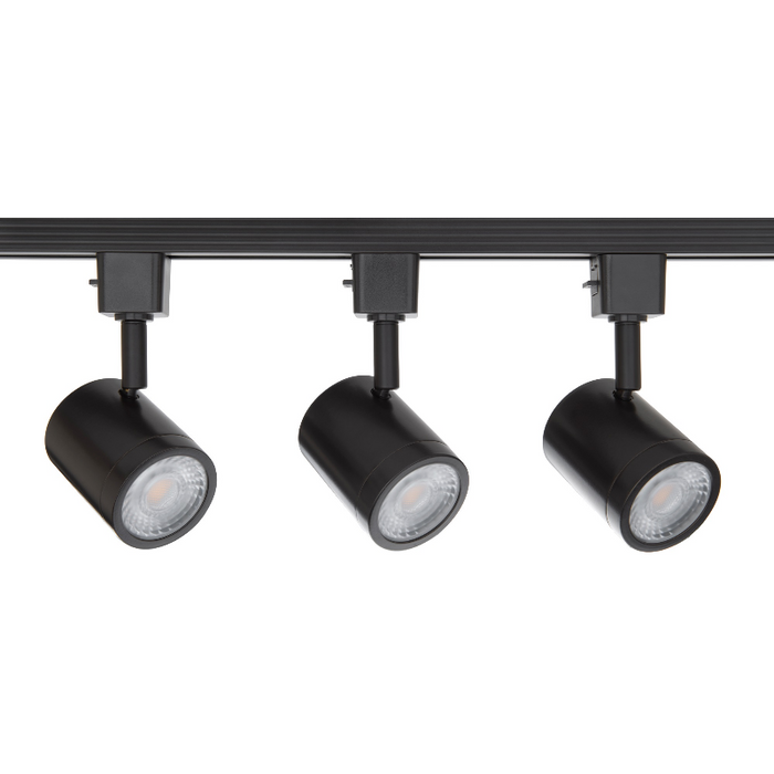 WAC H-8010/3 Charge 3-lt LED Track Kit, H Track, CCT Selectable - Black