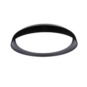 Kuzco FM43117 Hampton 1-lt 17" LED Flush Mount, 5CCT Selectable-Black