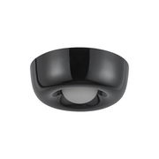 Kuzco FM68506 Hayden 1-lt 6" LED Flush Mount - Glossy Black