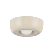 Kuzco FM68506 Hayden 1-lt 6" LED Flush Mount - Pearl White