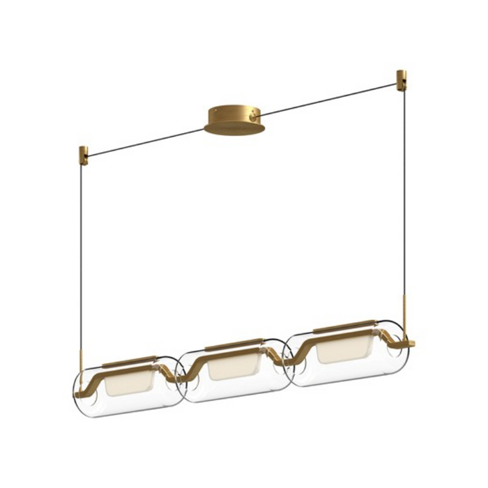 Kuzco LP28543 Hilo 3-lt 43" LED Linear Pendant