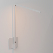 Koncept ZBD1000 Z-Bar Solo Gen 4 LED Desk Lamp, Wall Mount - Matte White/Hardwire Wall Mount