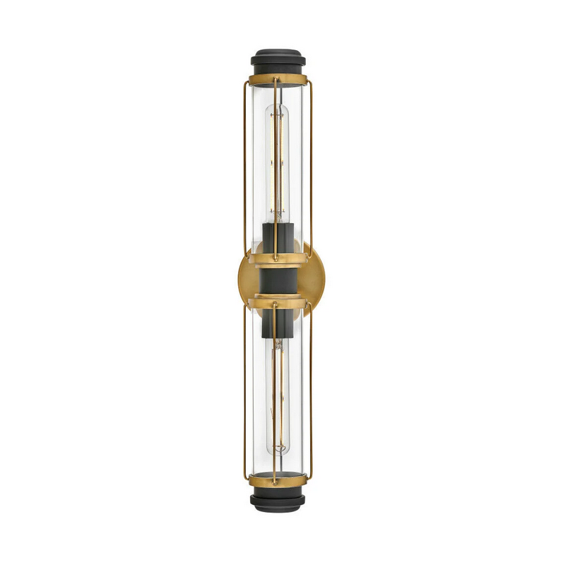 Hinkley 53182 Masthead 2-lt 24" LED Vanity - Heritage Brass