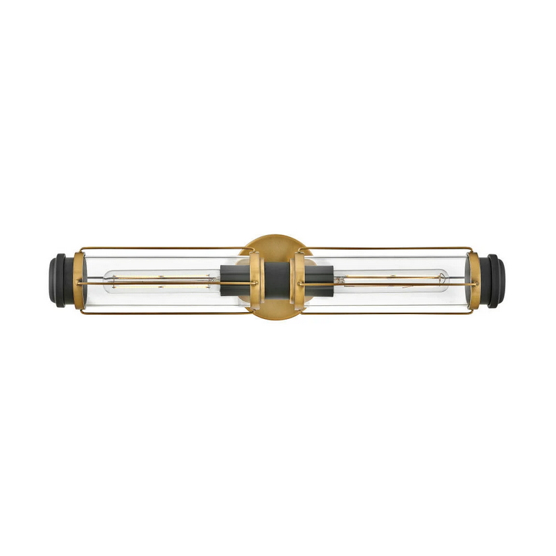 Hinkley 53182 Masthead 2-lt 24" LED Vanity - Heritage Brass