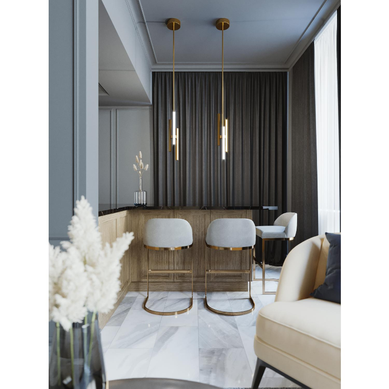 AFX IDRP04LAJD1 IDRP Series Indra 3-lt 4" LED Pendant