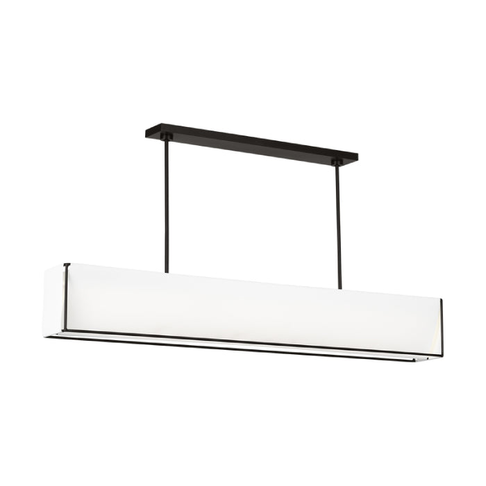 Visual Comfort KC1151 Velero 1-lt 56" LED Large Linear Chandelier - Aged Iron