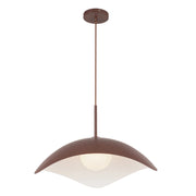 Kuzco PD55922 Kirby 1-lt 22" Pendant - Burgundy