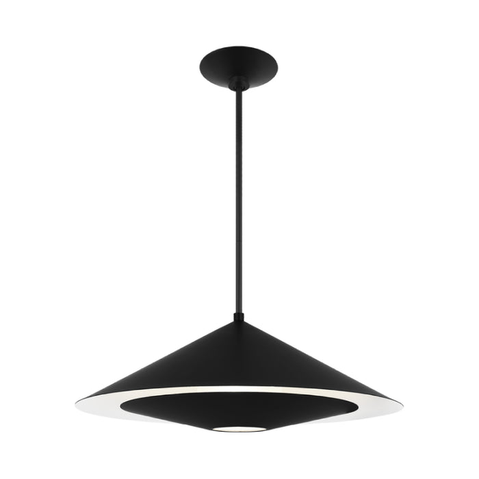Visual Comfort KP1171 Echo 1-lt 24" Medium Pendant - Midnight Black