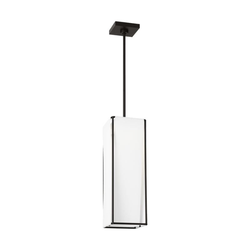 Visual Comfort KP1201 Velero 1-lt 7" LED Large Pendant - Aged Iron