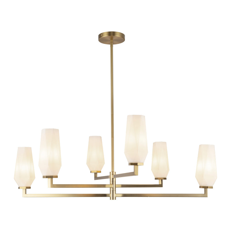 Alora Mood CH424135 Krysta 6-lt 35" Chandelier