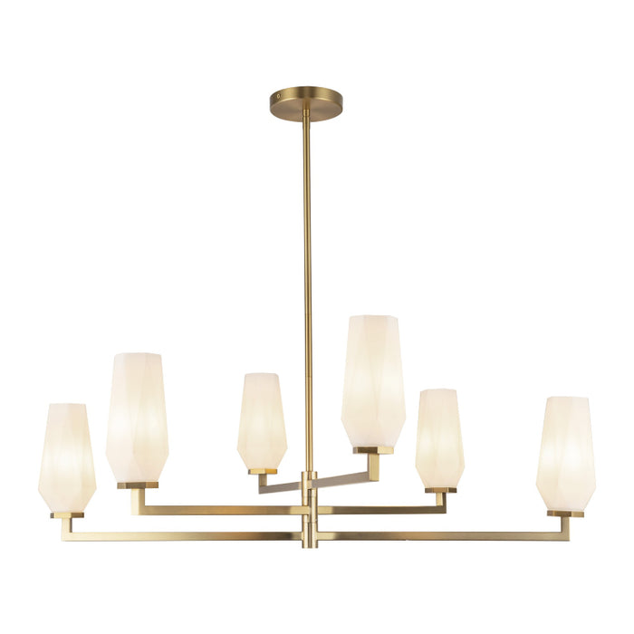 Alora Mood CH424135 Krysta 6-lt 35" Chandelier