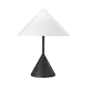 Visual Comfort KT1391 Brachion 1-lt 21" Tall Medium Table Lamp - Black Pearl
