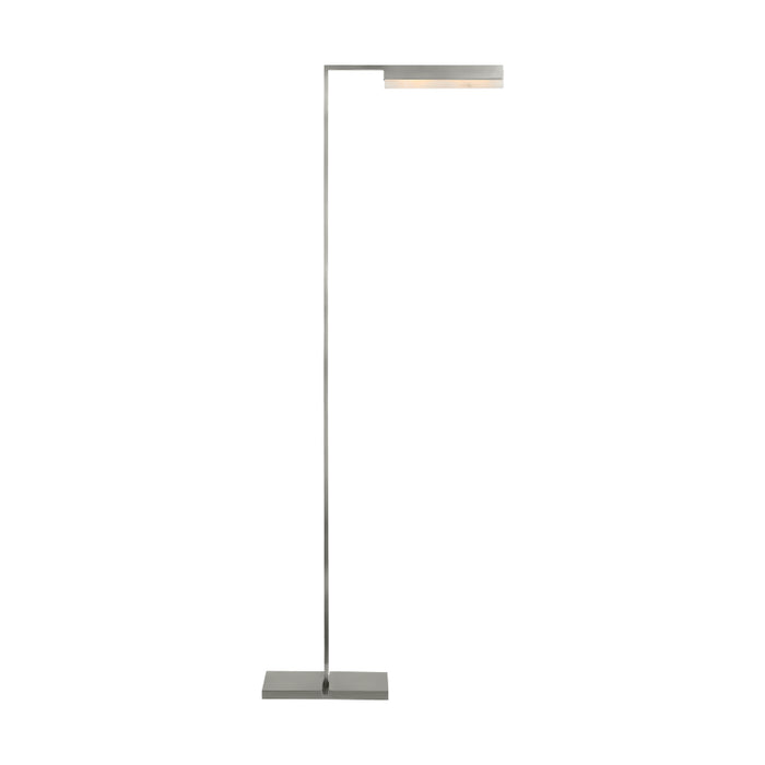 Visual Comfort KWFL714 Linea 1-lt 42" Tall LED Floor Lamp - Antique Nickel