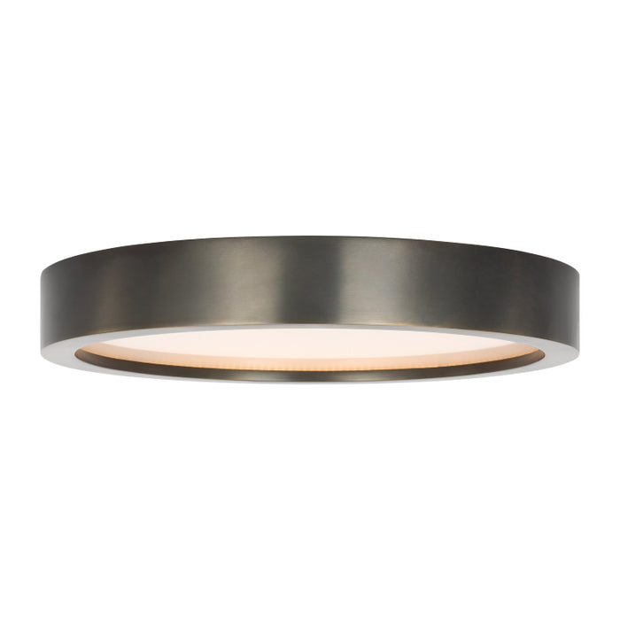 Visual Comfort KWFM193 Cerne 13" LED Flush Mount - Dark Bronze