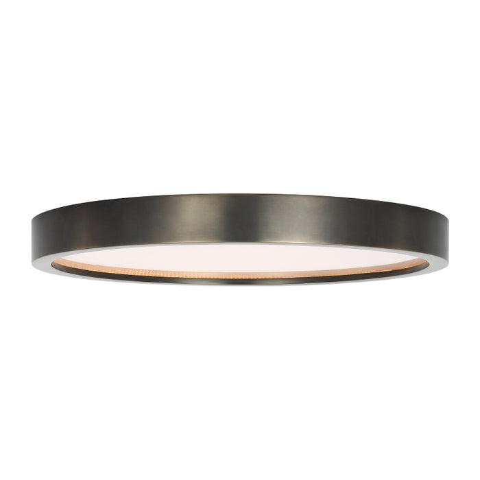 Visual Comfort KWFM194 Cerne 18" LED Flush Mount - Dark Bronze
