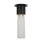 Visual Comfort KWFM499 Volver 11" Tall LED Flush Mount - Bronze