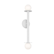 Visual Comfort KWL1012 Nodes 2-lt 24" Tall Wall Sconce - Matte White