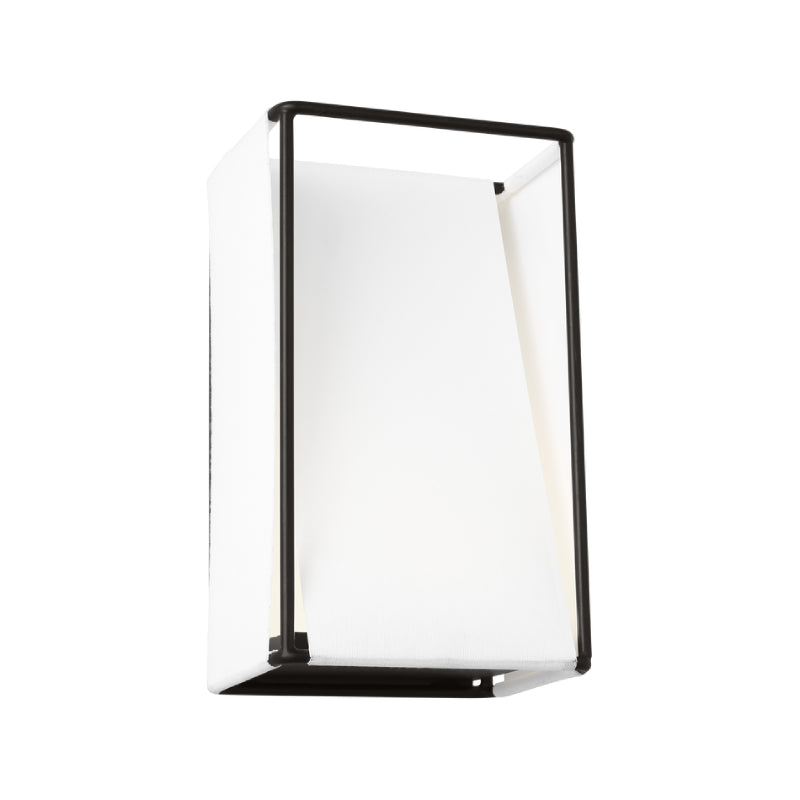 Visual Comfort KWL1201 Velero 1-lt 10" Tall LED Small Wall Sconce - Aged Iron
