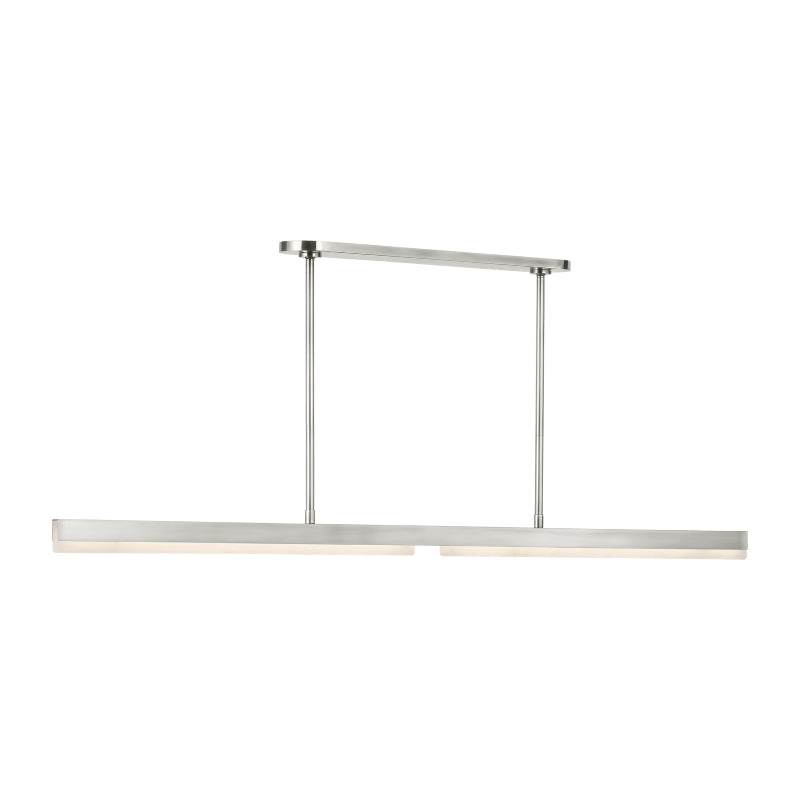 Visual Comfort KWLS707 Linea 60" LED Chandelier - Antique Nickel