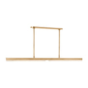 Visual Comfort KWLS707 Linea 60" LED Chandelier - Hand-Rubbed Antique Brass