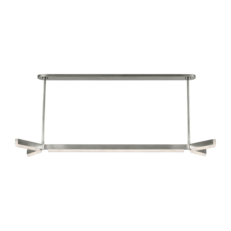 Visual Comfort KWLS708 Linea 55" LED Chandelier - Antique Nickel