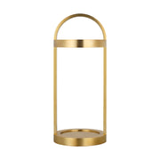 Visual Comfort KWTB610 Cerne 17" Tall LED Rechargeable Table Lamp - Hand Rubbed Antique Brass
