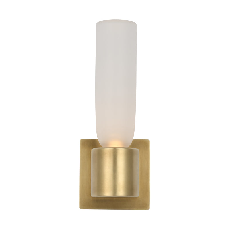 Visual Comfort KWWS497 Volver 12" Tall LED Wall Sconce - Hand Rubbed Antique Brass