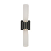 Visual Comfort KWWS498 Volver 19" Tall LED Double Wall Sconce - Bronze