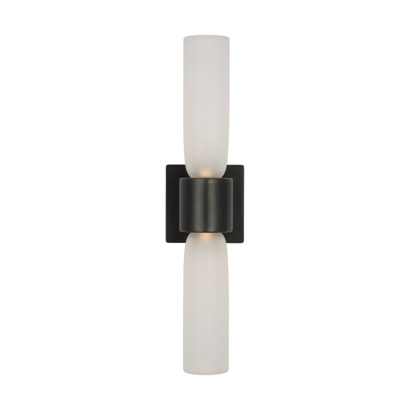 Visual Comfort KWWS498 Volver 19" Tall LED Double Wall Sconce - Bronze