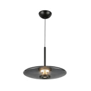 Kuzco PD37018-3WCCT-UNV Kyoto 18" LED Pendant, 3CCT Selectable - Black/Smoked