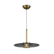 Kuzco PD37018-3WCCT-UNV Kyoto 18" LED Pendant, 3CCT Selectable - Vintage Brass