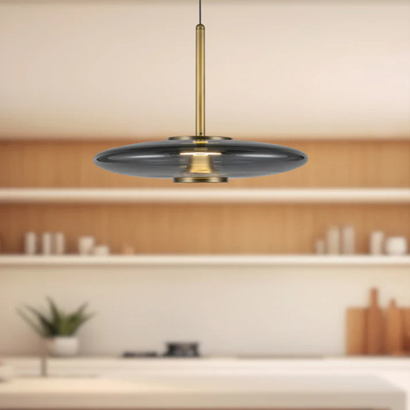 Kuzco PD37018-3WCCT-UNV Kyoto 18" LED Pendant, 3CCT Selectable