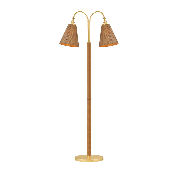 Hudson Valley L2168 Ruthin 2-lt 60" Tall Floor Lamp