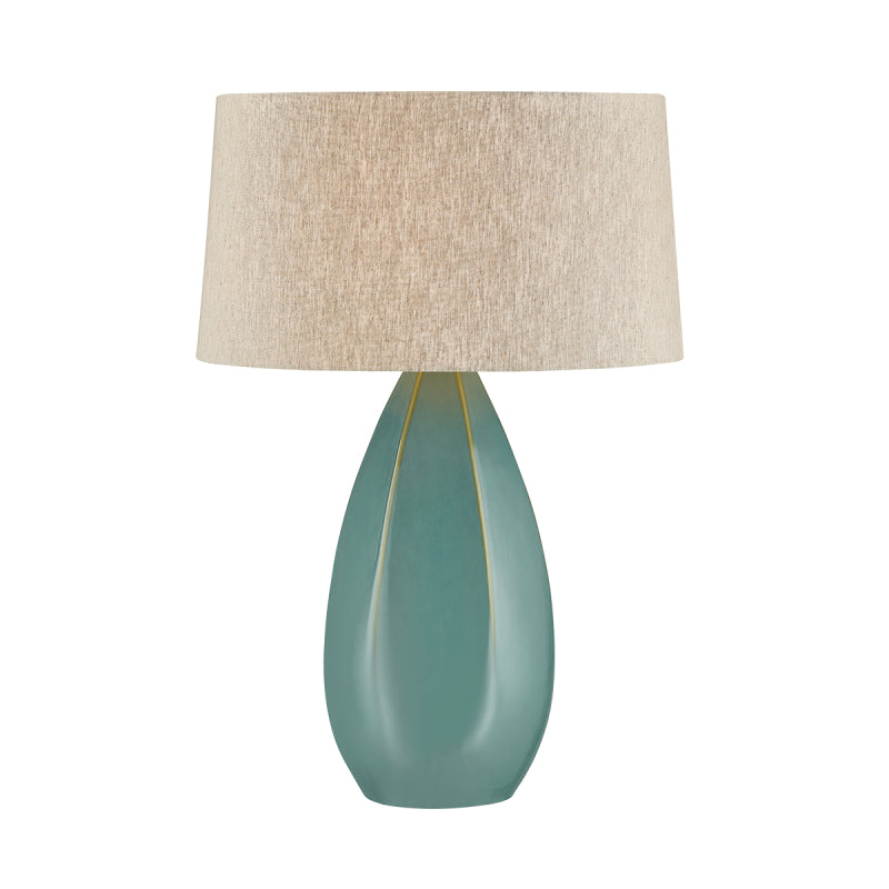 Hudson Valley L7730 Colwyn 1-lt 30" Tall Table Lamp - Ceramic Celadon Wash