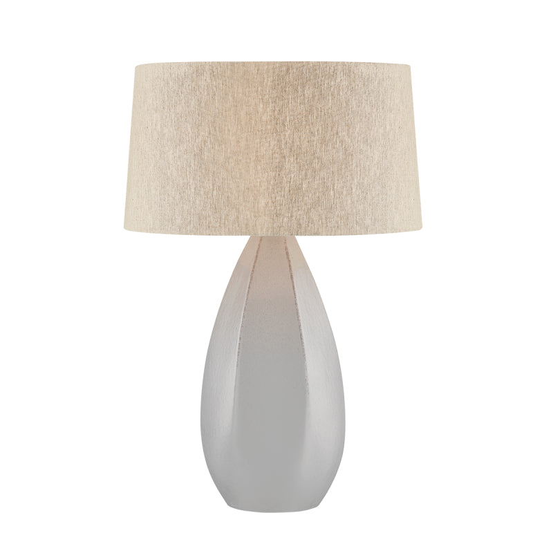 Hudson Valley L7730 Colwyn 1-lt 30" Tall Table Lamp - Ceramic Dove White