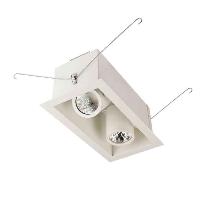Lightolier LCRM06 OmniSpot 2-Head LED Recessed Multiple, 600 lm