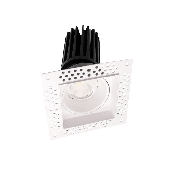 Lotus LED-2-S11W 2" LED Square Trimless Gimbal, Dim to Warm