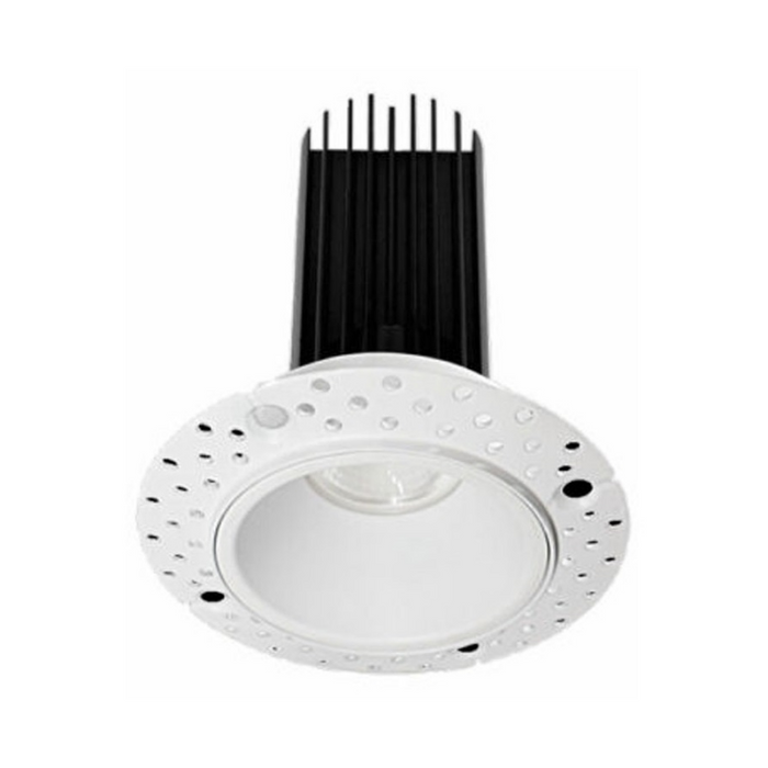 Lotus LED-2-S15W-T Designer 2" 15W LED Round Trimless Recessed Downlight, Dim to Warm, 120V - White