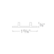 WAC LED-T-CL3-PT InvisiLED Mounting Clips For Aluminum Channel