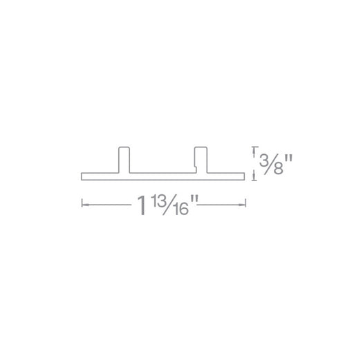 WAC LED-T-CL3-PT InvisiLED Mounting Clips For Aluminum Channel