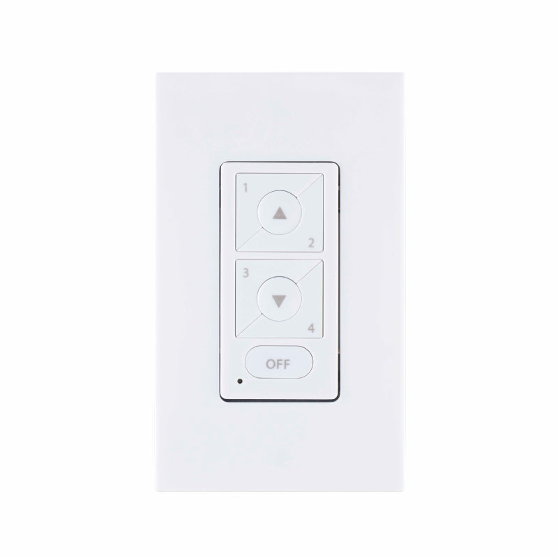 WAC LED-WCT-WT Scene Dimming Wallstation 120-230VAC Input in White