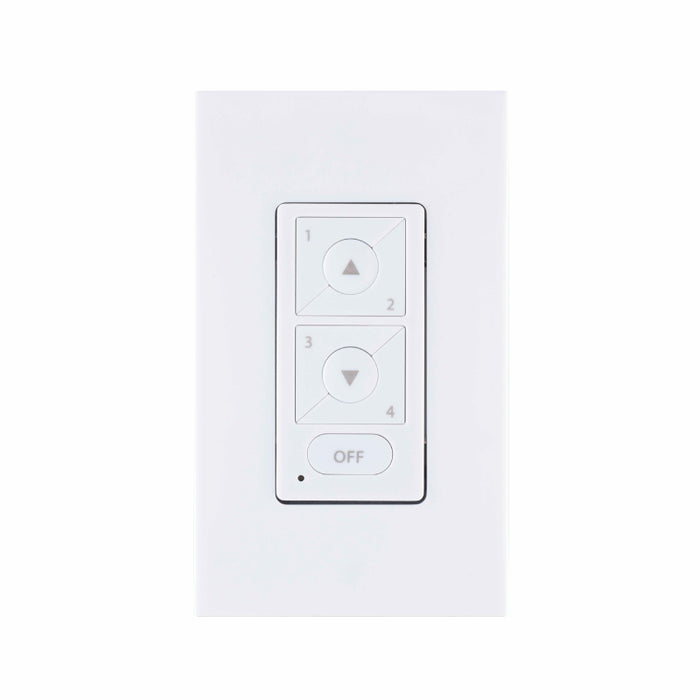 WAC LED-WCT-WT Scene Dimming Wallstation 120-230VAC Input in White
