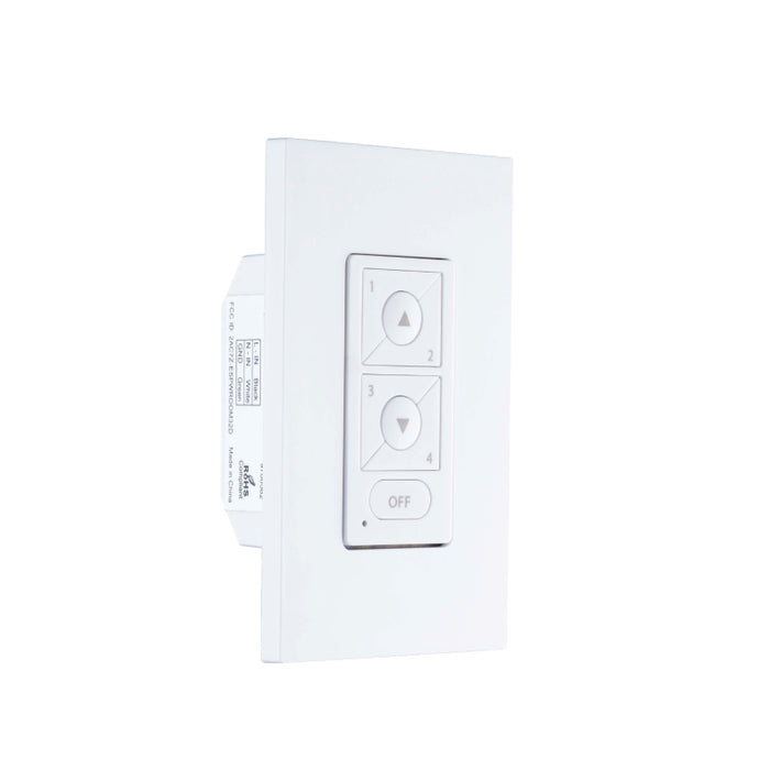 WAC LED-WCT-WT Scene Dimming Wallstation 120-230VAC Input in White