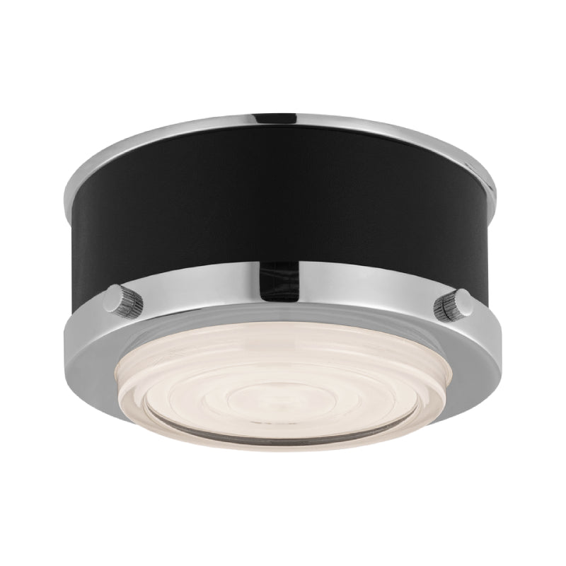 Visual Comfort LF1071 Marlowe 1-lt 5" LED Mini Flush Mount - Polished Nickel