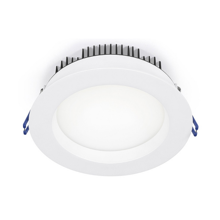 Lotus LL6RR 6" 17W LED Round Regressed Open Plenum Rated Downlight, 5CCT Selectable - White