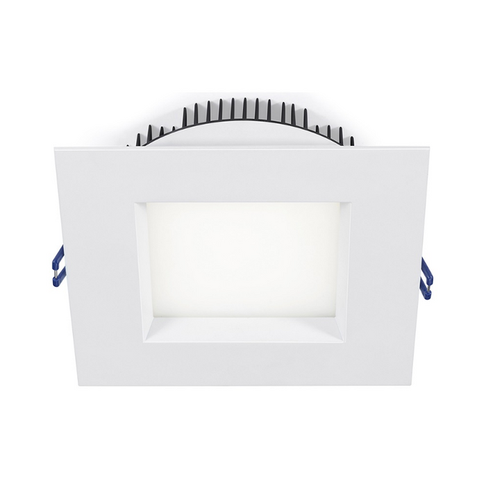 Lotus LL6SR 6" 18W LED Square Regressed Open Plenum Rated Downlight, 5CCT Selectable - White