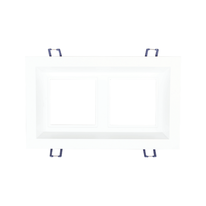 Lotus LLL-M2 9" Multi 2 Head Recessed Fixture for LSG3-HO-TT - White