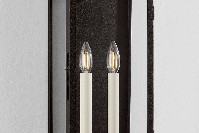 Troy B2520 Louie 1-lt 20" Tall Outdoor Wall Sconce