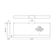 Kuzco LP45560-UNV Plaza 60" LED Linear Pendant